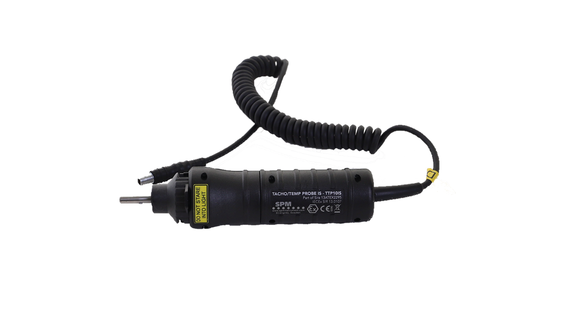 Tacho/temp probe IS for use in potentially explosive atmosphere